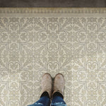 Pattern 21 - The White Rabbit Vinyl Floorcloth