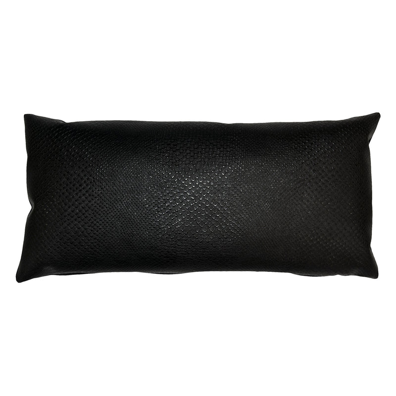 Square Feathers Cobra Throw Pillow