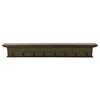 Beckton 8 Hook Wall Coat Rack