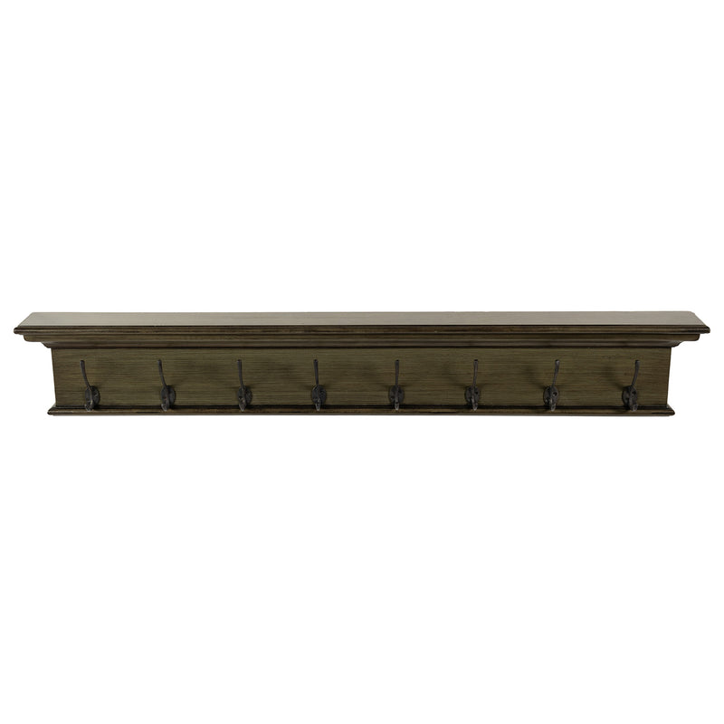 Beckton 8 Hook Wall Coat Rack