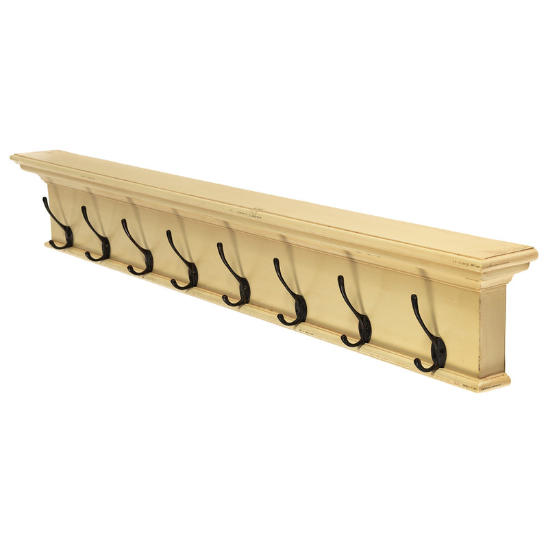 Beckton 8 Hook Wall Coat Rack