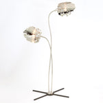 Global Views Rimini Nickel Floor Lamp