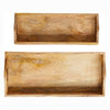 Reilly Wood Tray Set of 2