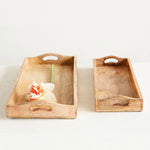 Reilly Wood Tray Set of 2