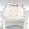 Libby Langdon for Crystorama Danielson Semi Flush Ceiling Mount