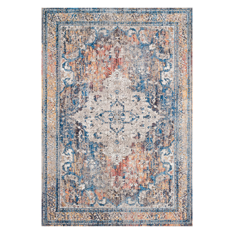 Loloi II Dante Multi/Stone Power Loomed Rug