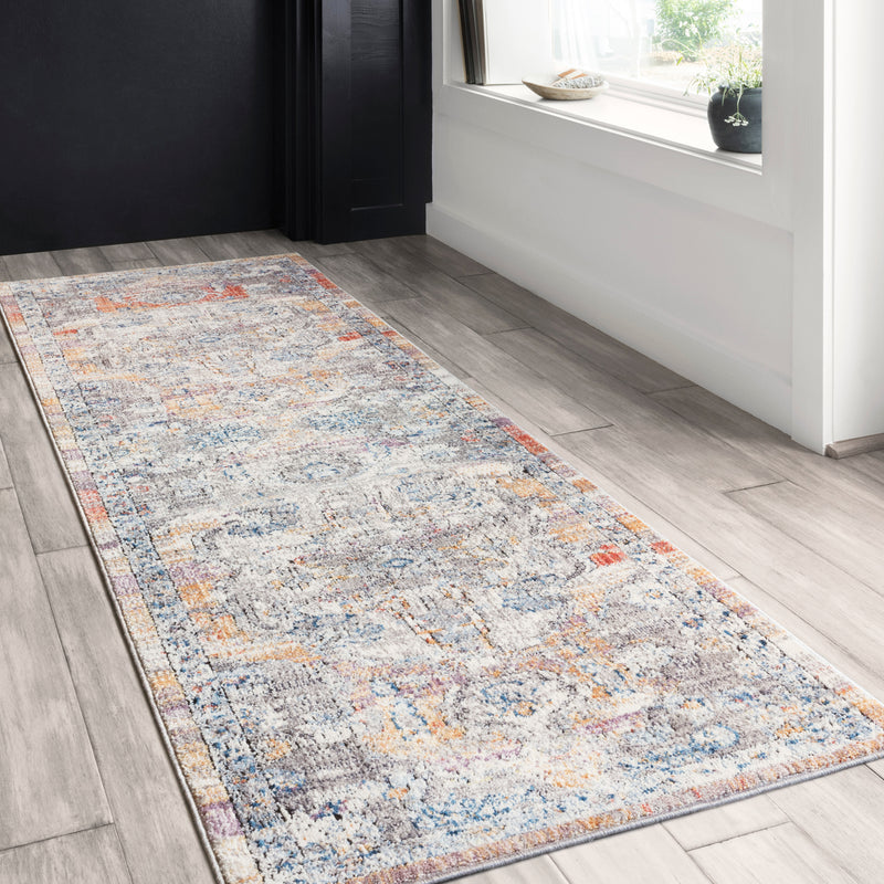 Loloi II Dante Natural/Sunrise Power Loomed Rug