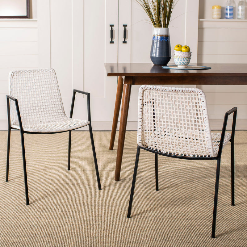 Viansa Woven Dining Chair Set of 2