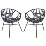 Stearn Rattan Dining Chair Set of 2