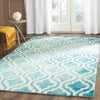 Dip Dye Moroccan Tile Hand Tufted Rug