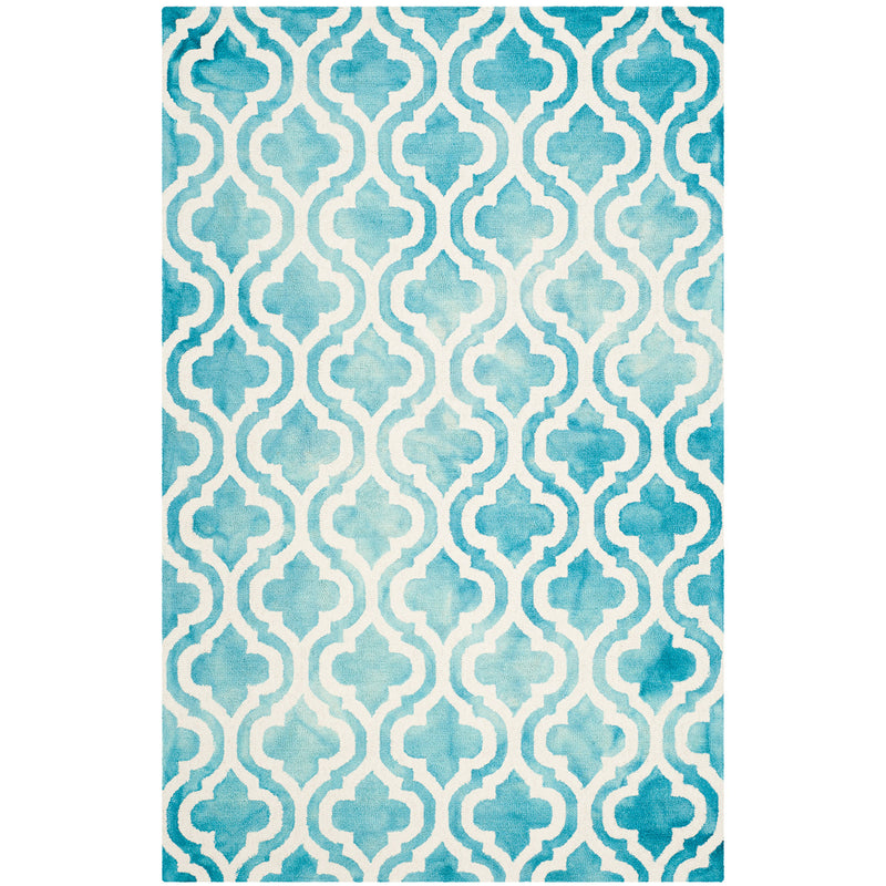 Dip Dye Moroccan Tile Hand Tufted Rug