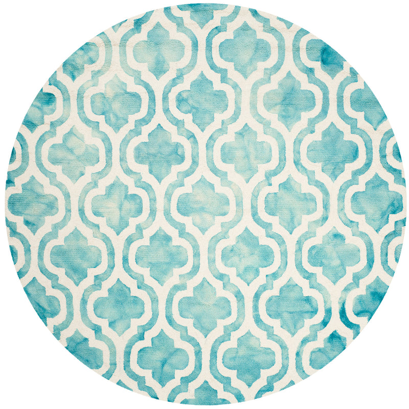 Dip Dye Moroccan Tile Hand Tufted Rug