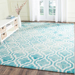 Dip Dye Moroccan Tile Hand Tufted Rug