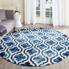 Dip Dye Moroccan Tile Hand Tufted Rug