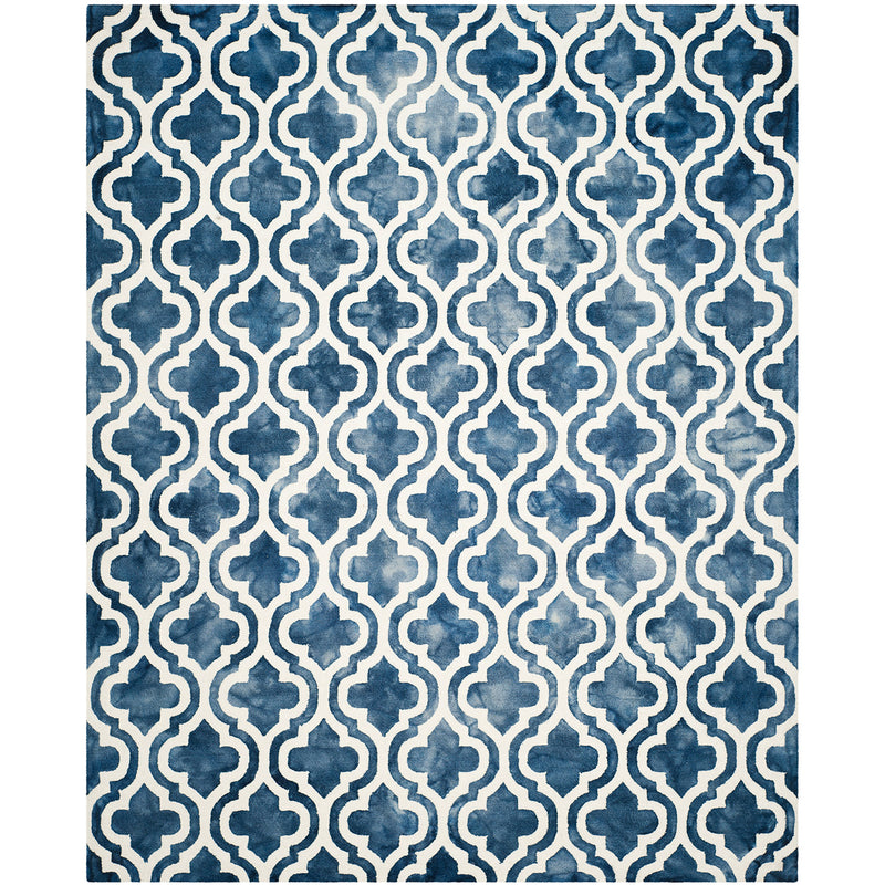 Dip Dye Moroccan Tile Hand Tufted Rug