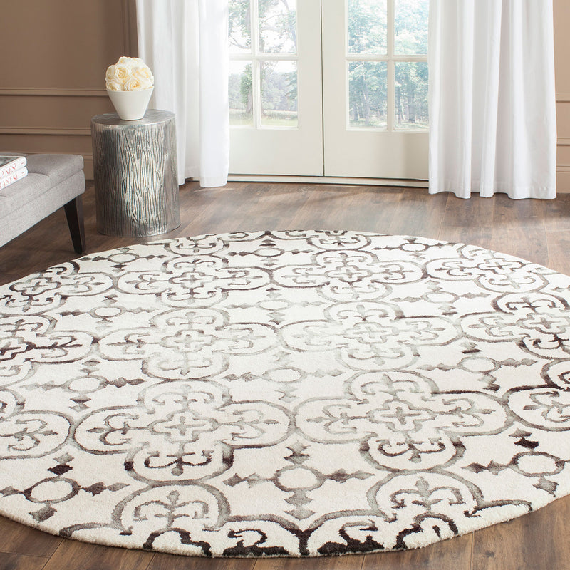 Dip Dye Mosaic Hand Tufted Rug