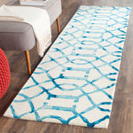 Dip Dye Geo Hand Tufted Rug