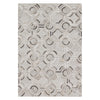 Loloi Dorado Gray Hand Stitched Leather Rug