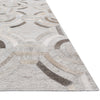 Loloi Dorado Gray Hand Stitched Leather Rug