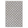 Loloi Dorado Graphite/Ivory Hand Stitched Leather Rug