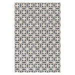 Loloi Dorado Graphite/Ivory Hand Stitched Leather Rug