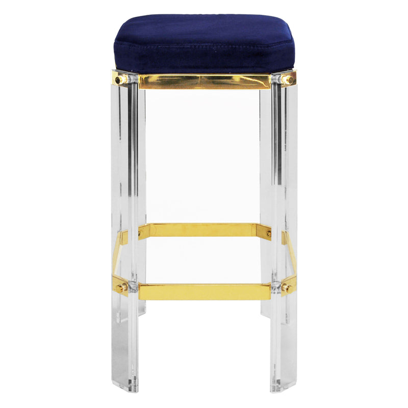 Worlds Away Dorsey Counter Stool - Final Sale