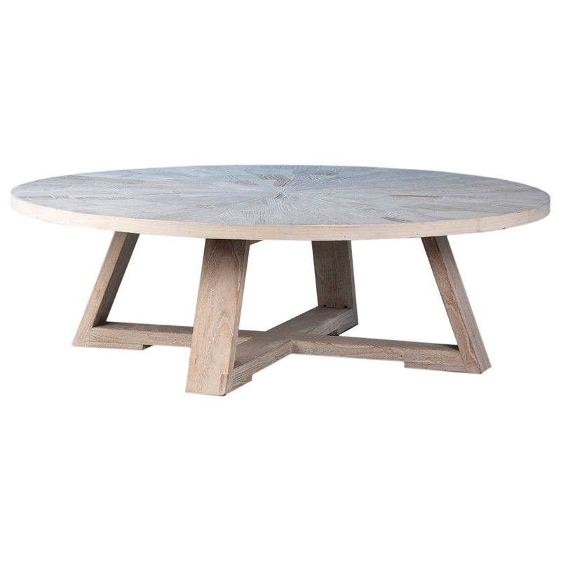 Evan Pedestal Coffee Table