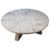 Evan Pedestal Coffee Table