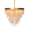 Eli Crystal Waterfall Chandelier