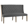 Abel Wingback Dining Bench