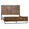 Warnock Herringbone Panel Bed