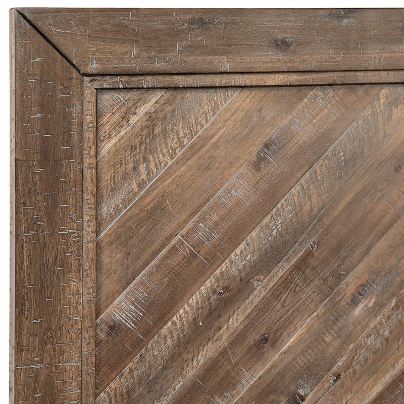 Warnock Herringbone Panel Bed