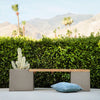 Ezra Outdoor Planter Bench