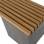 Ezra Outdoor Planter Bench