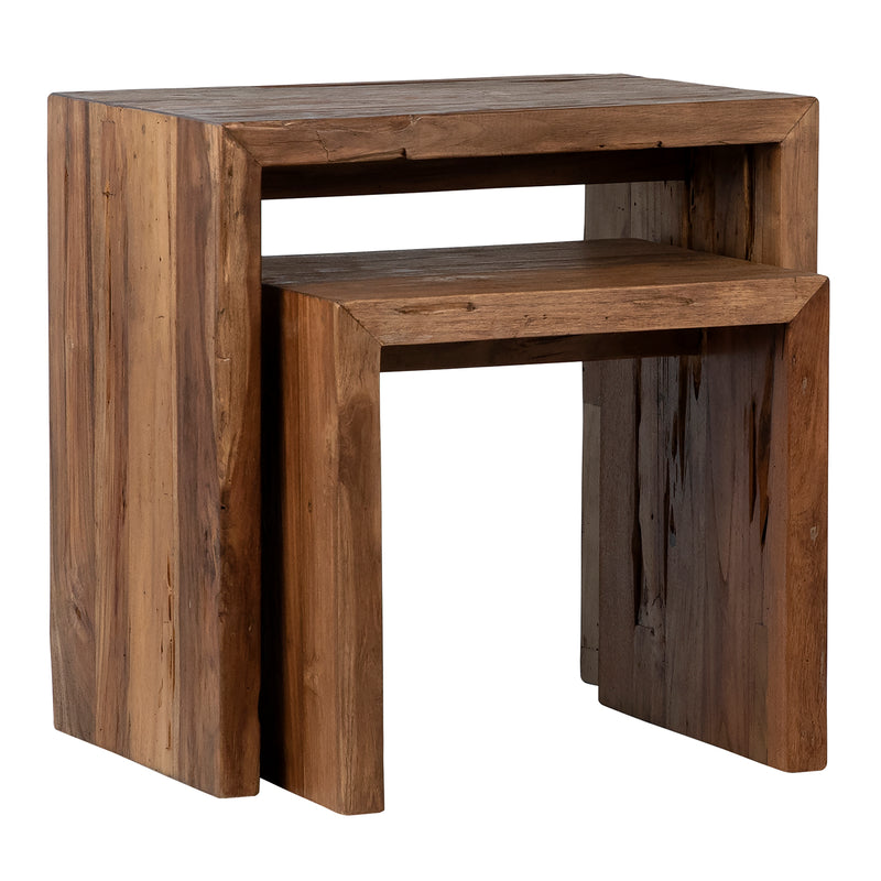 Camila Waterfall Nesting Side Table Set