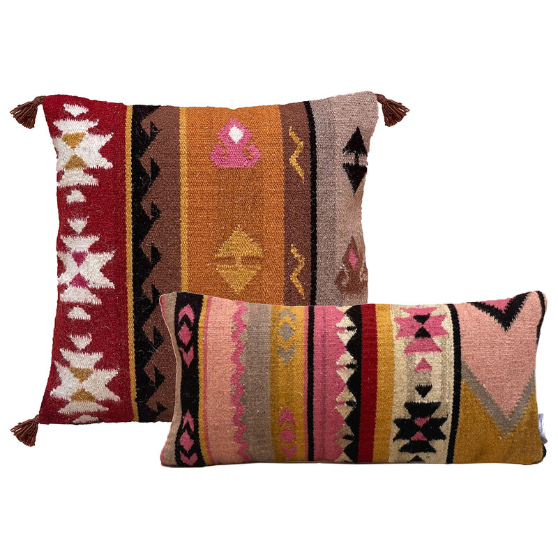 Phoenix Square Throw Pillow