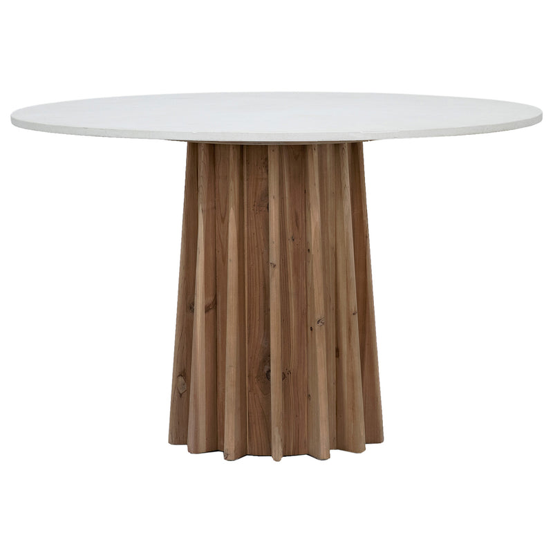 Aletha Pedestal Dining Table