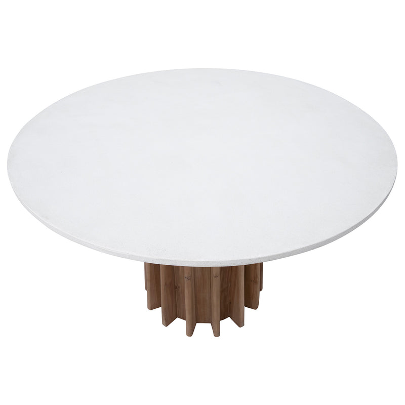 Aletha Pedestal Dining Table