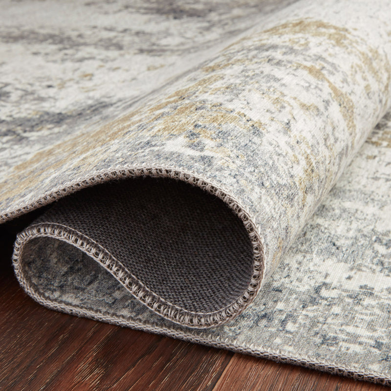 Loloi II Drift Ivory/Granite Power Loomed Rug