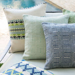 Loloi Stripe Diamond Indoor/Outdoor Pillow Set of 2