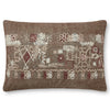 Loloi Abby Taupe/Multi Throw Pillow Set of 2