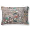 Loloi Ely Brown/Multi Throw Pillow Set of 2