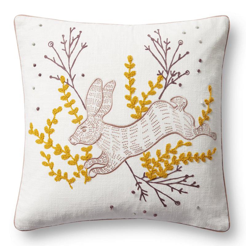 Loloi Town Bunny Multi Throw Pillow Set of 2