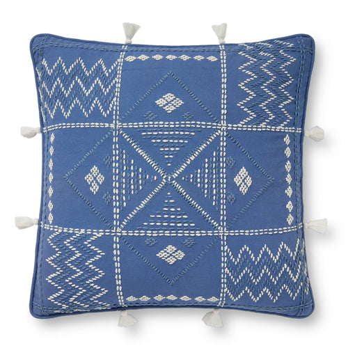 Loloi Dawn Blue/Ivory Throw Pillow Set of 2