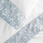 Peacock Alley Fern Cuff Percale Flat Sheet