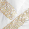 Peacock Alley Fern Cuff Percale Flat Sheet