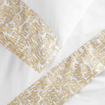 Peacock Alley Fern Cuff Percale Flat Sheet