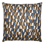 Square Feathers Dutch Geo Throw Pillow