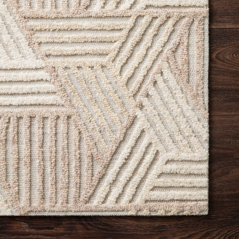 Loloi Ehren Oatmeal/Ivory Hand Tufted Rug