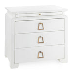 Villa and House Elina 3 Drawer Side Table